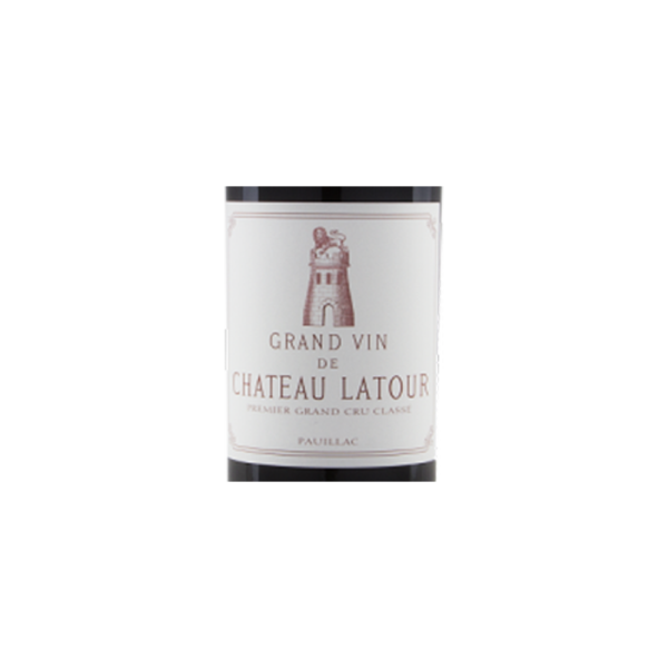 Grand vin de Chateau Latour etiquette