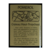 PomerolChateauHaut Tropchaudetiquettedos