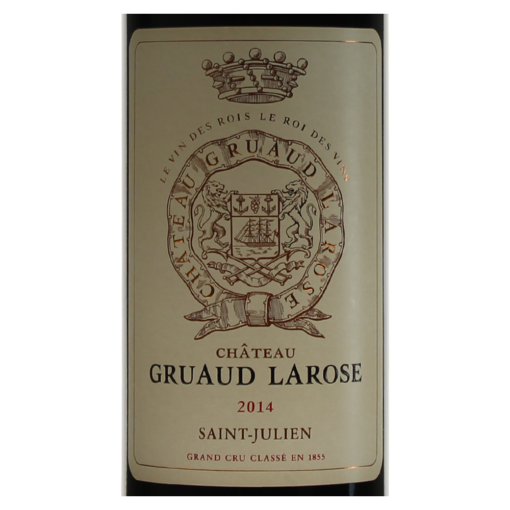 Saint JulienChateauGruaudLaroseetiquette