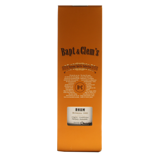 Rhum BaptClems bouteille boite
