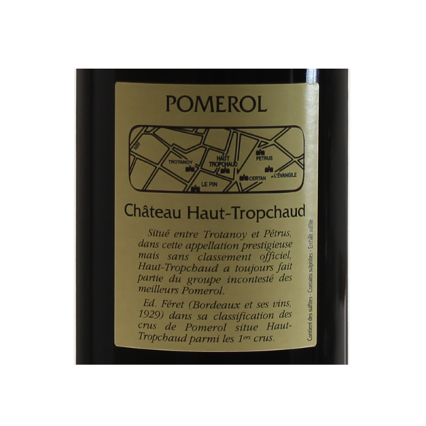 Pomerol-Chateau-Haut-tropchaud-2013-etiquette